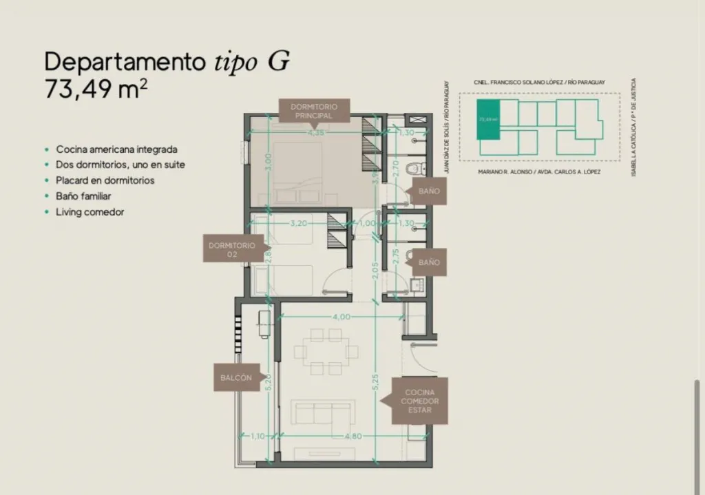 VENDO DEPARTAMENTO EN SAJONIA, ASUNCIÓN — foto 2
