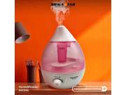 HUMIDIFICADOR ROSA 2,7L MEGA STAR