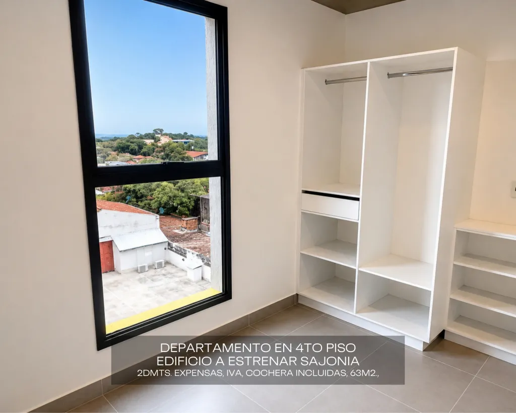 SAJONIA, EDIFICIO A ESTRENAR: DEPARTAMENTO DE 2 DORMITORIOS DE 72 Y OTRO DE 63 M² — foto 2