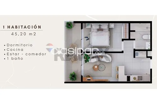Departamento en Venta en Asunción Las Lomas (Carmelitas) — foto 3