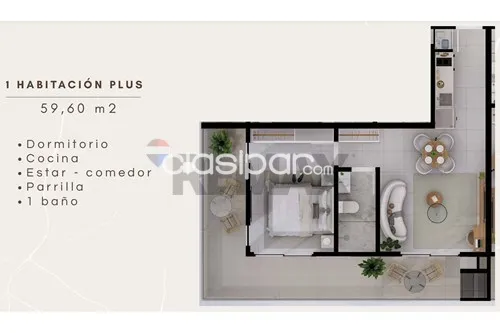Departamento en Venta en Asunción Las Lomas (Carmelitas) — foto 3
