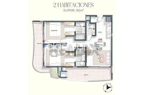 Departamento en Venta en Asunción Las Lomas (Carmelitas) — foto 3