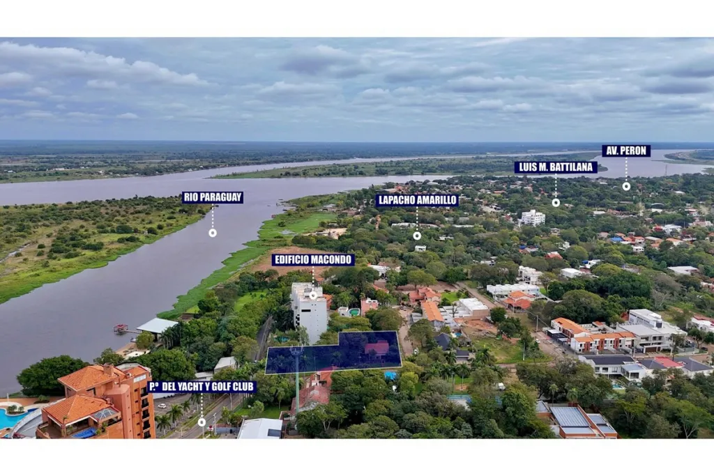 PROPIEDAD DE ESQUINA A ESQUINA DE 2.780 M2 SOBRE AV. PASEO DEL YACHT! — foto 2