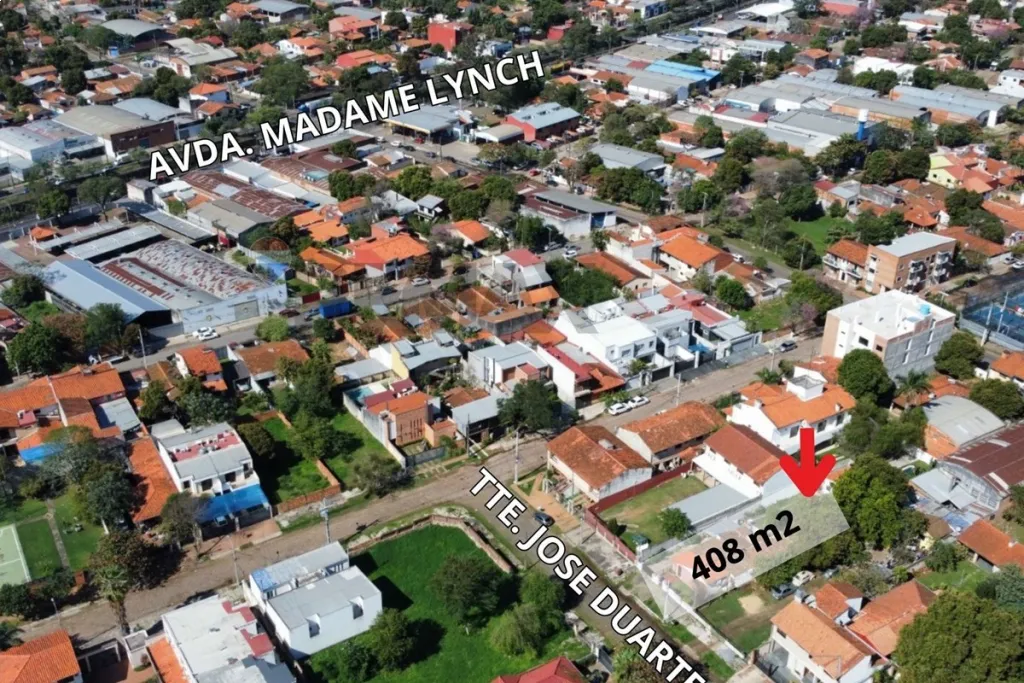 VENDO TERRENO 408 M2 SJOSE DUARTE Y CNEL.ESCURRA-BARRIO HERRERA SCALLE EMPEDRADA — foto 3