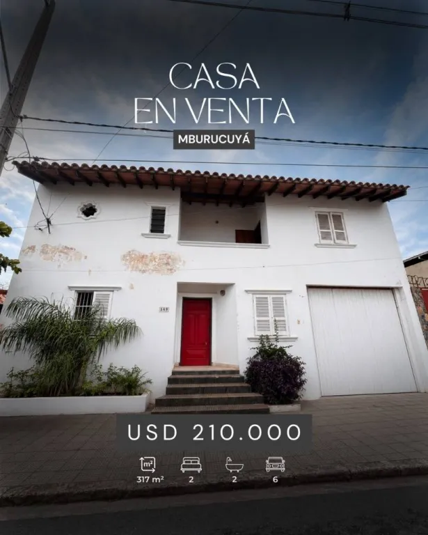 VENDO CASA EN ASUNCION EN MBURUCUYA — foto 3