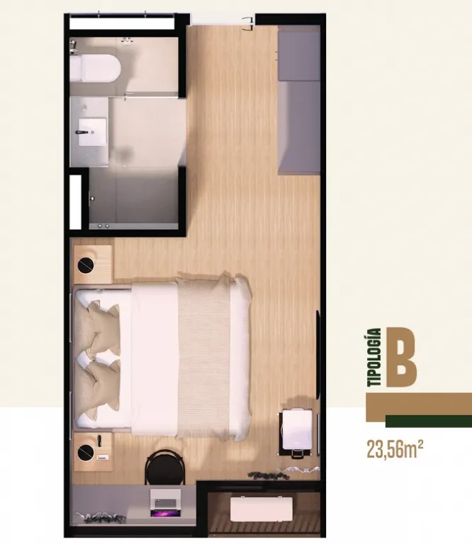 En venta habitación de hotel en pozo zona Aeropuerto Silvio Pettirossi — foto 3