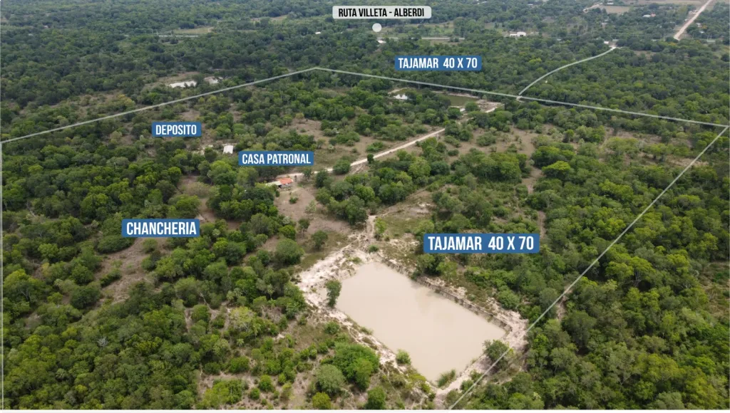 Villeta, Ruta Alberdi - Campo para quinta o loteamiento de 17has. — foto 3