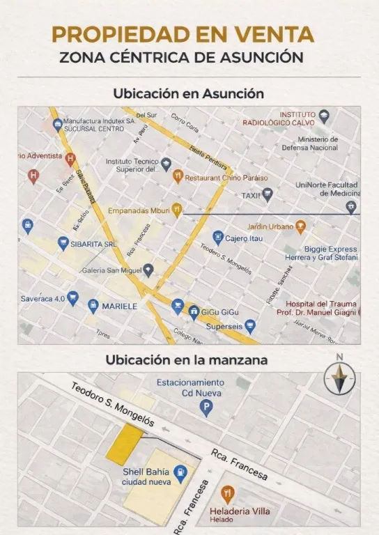 VENDO CASA EN ASUNCION EN CIUDAD NUEVA - CON SALONES COMERCIALES — foto 3