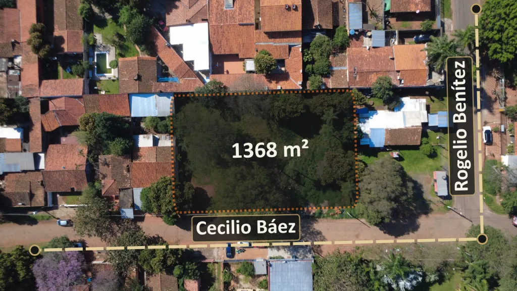 En Venta amplio terreno de 1.368 m² en San Lorenzo — foto 2