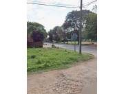 Vendo terreno en esquina en laurelty Luque san Lorenzo