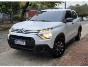 VENDO CITROEN C3 CHAPA MERCOSUR AÑO 2024 MOTOR 1.0 NAFTERO MECANICO A.A INTERIOR NEGRO!!!