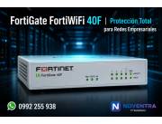 Proteja su empresa de las amenazas del mañana con FortiGate FortiWiFi 40F
