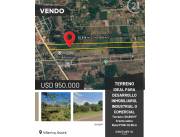 ¡En venta terreno sobre Ruta PY08 – Villarrica, Guairá