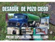 Desagüe de pozo ciego