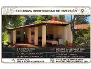 EXCLUSIVA OPORTUNIDAD DE INVERSION TURISTICA EN PIRIBEBUY CASA QUINTA