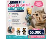 🐱💚 Juguete Bola de Catnip Giratoria