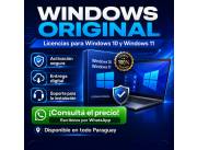 Licencia original Windows 10 y Windows 11
