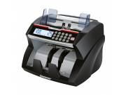 Contador de billetes PB5000 con detector de billetes falsos y pantalla LCD