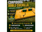 Rotativa corpidora doble