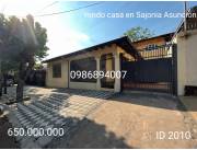 Vendo casa en Sajonia Asunción