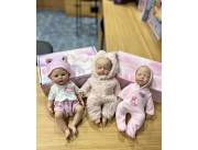 Bebe reborn gelatinoso cuerpo 100% silicona