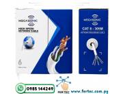 UTP MEGASONIC INTERNO CAT6 305MTS BLANCO