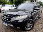 FINANCIO HYUNDAI SANTA FE AÑO 2007 TURBO DIESEL CON CHAPA MERCOSUR FULL EQUIPO.