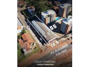 EN VENTA IMPONENTE LOCAL COMERCIAL EN LUQUE - SOBRE AV. ELIZARDO AQUINO